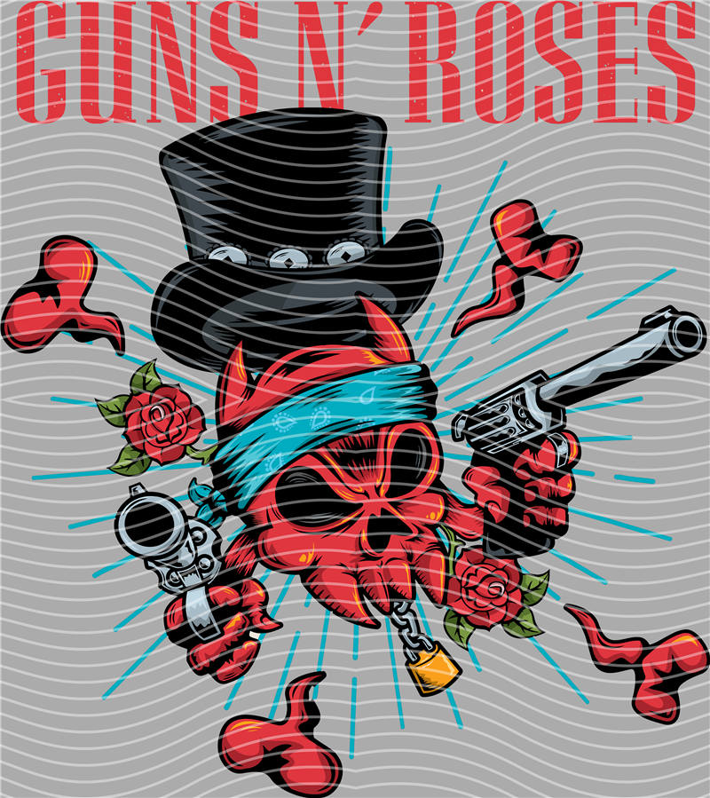 Metal band half tone-MB 482